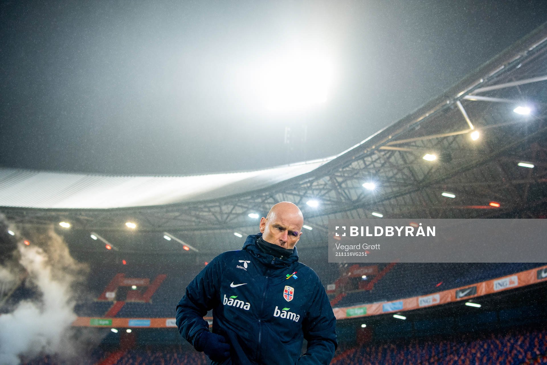 Ståle Solbakken, head coach of Norway
