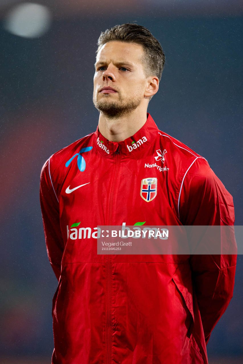 Goalkeeper Ørjan Håskjold Nyland of Norway