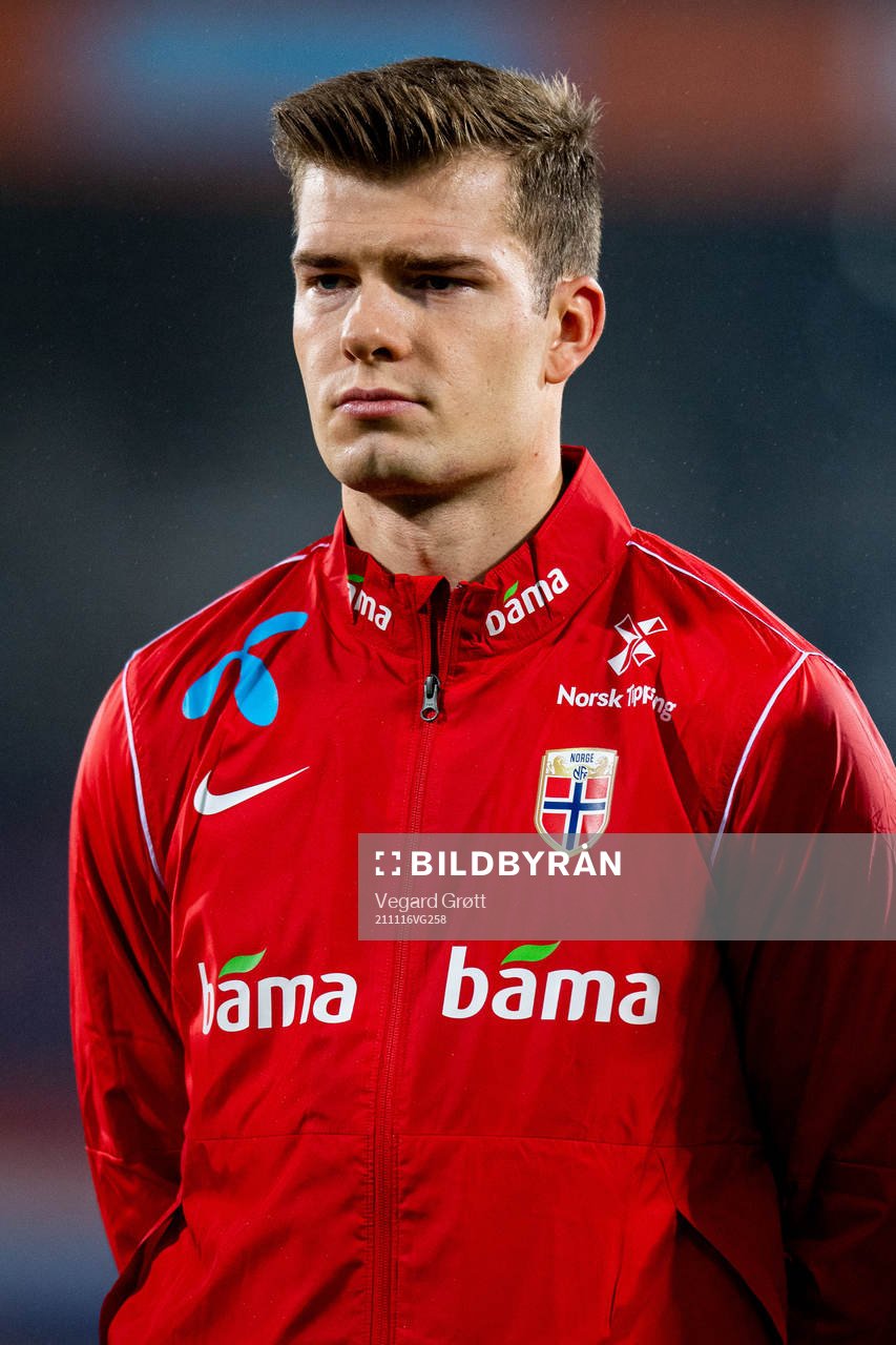 Alexander Sørloth of Norway