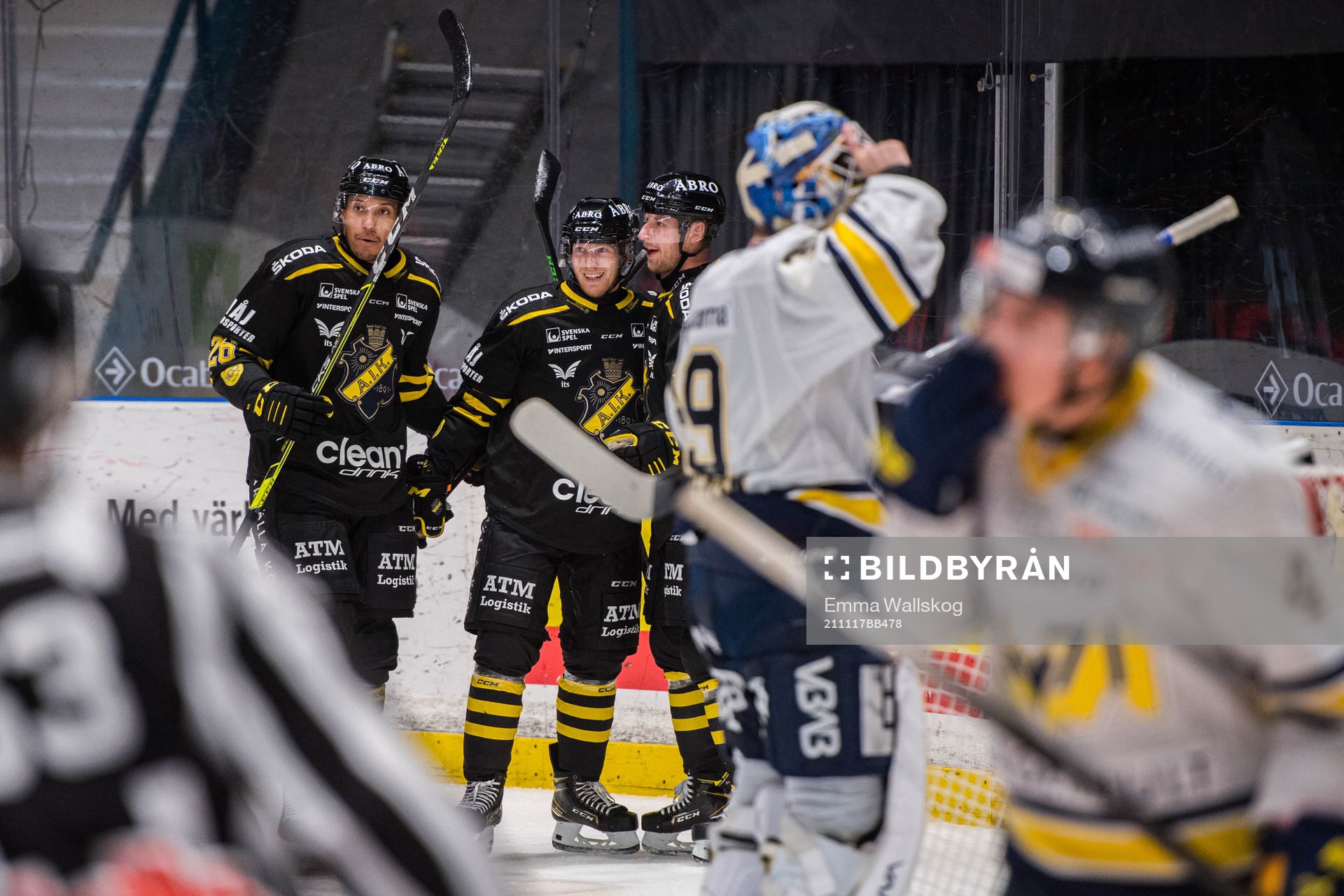 s Oscar Nord och Axel Wemmenborn jublar