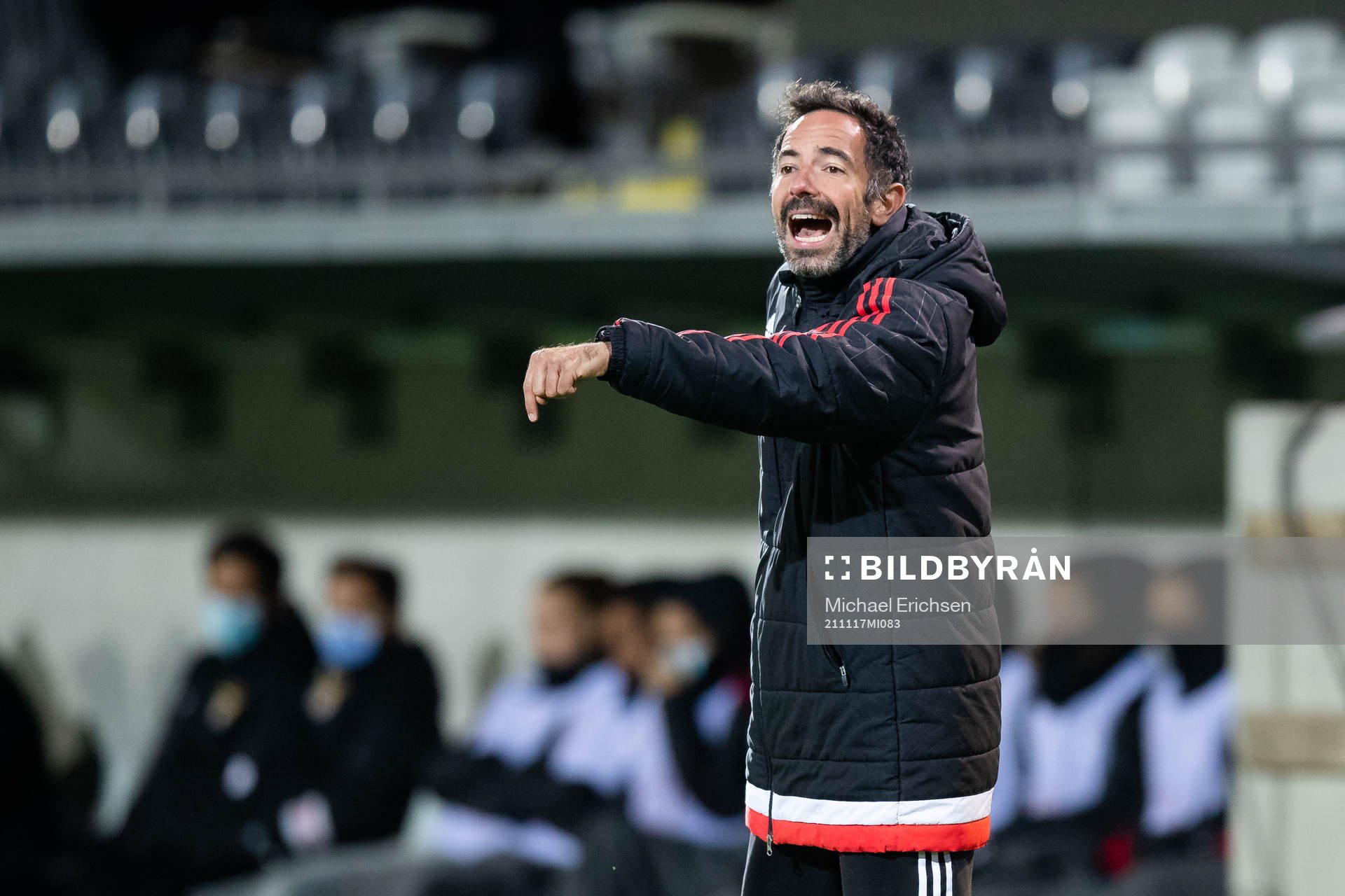 Head coach André Vale of Benfica