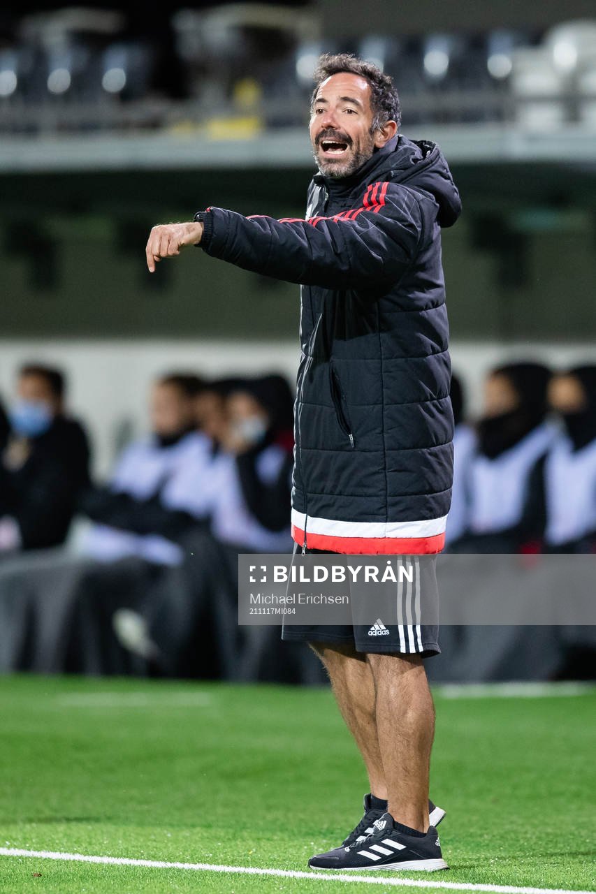 Head coach André Vale of Benfica
