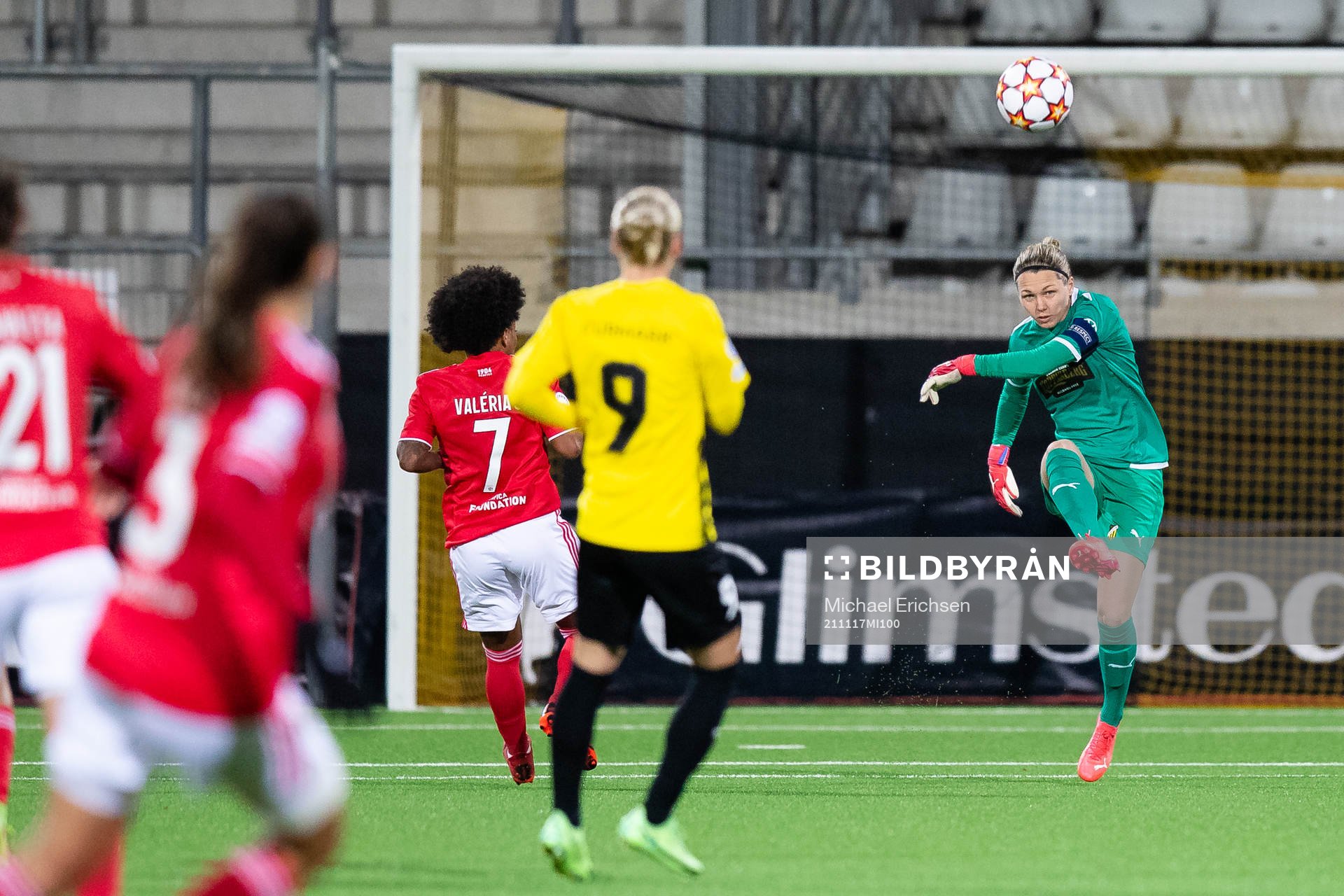 Goalkeeper Jennifer Falk of Häcken