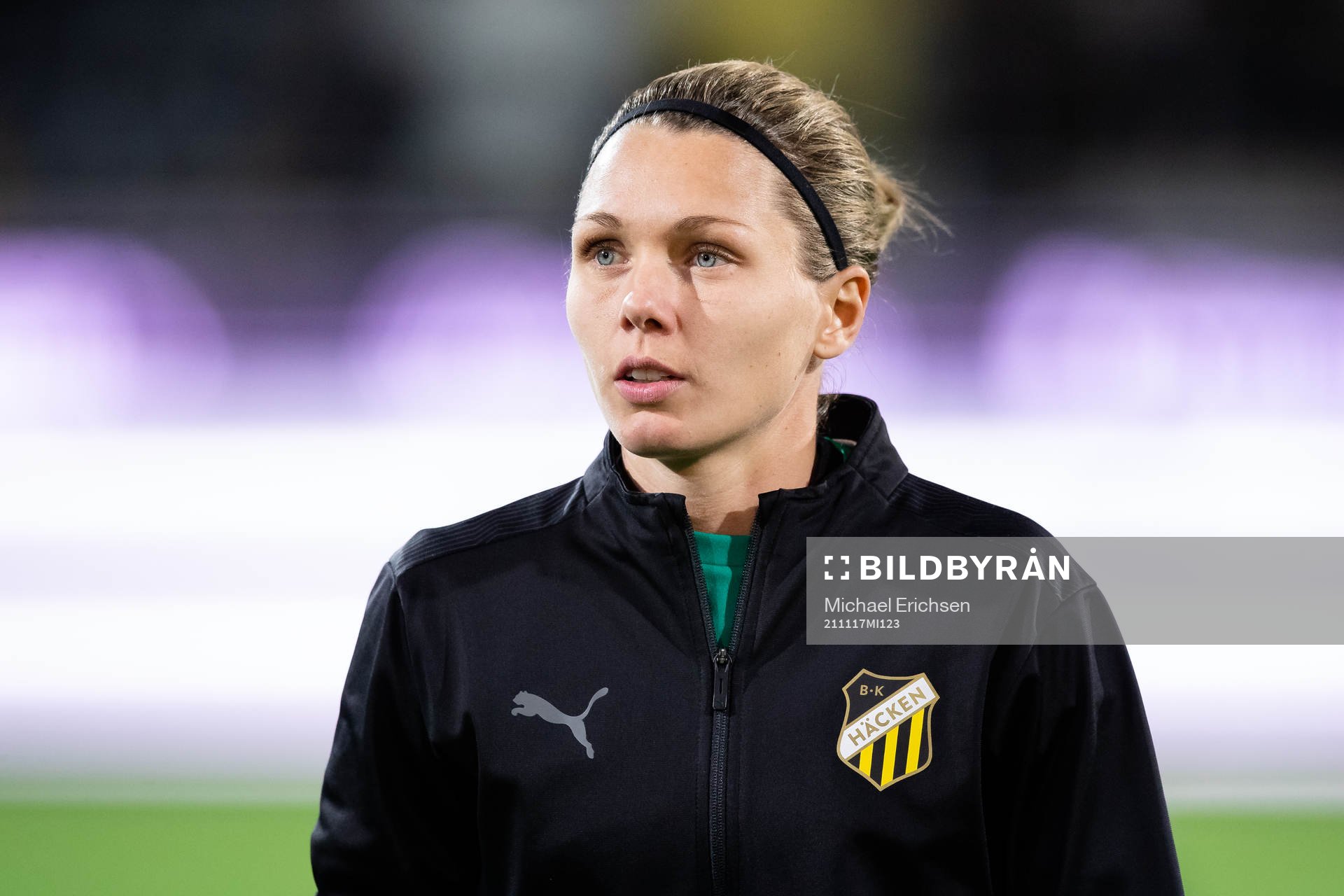 Goalkeeper Jennifer Falk of Häcken