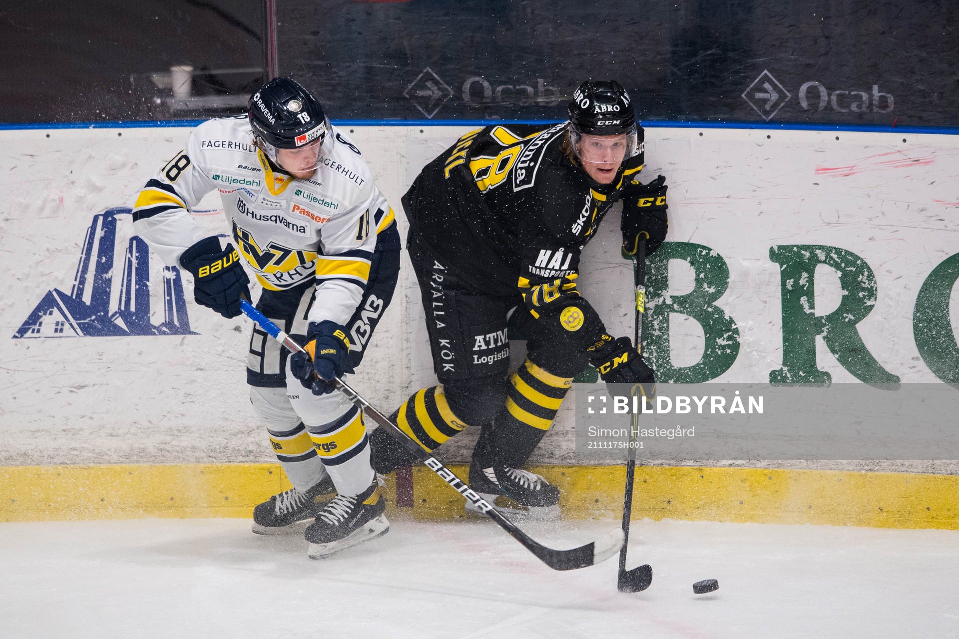 s Zion Nybeck och AIK:s Timo Nickl