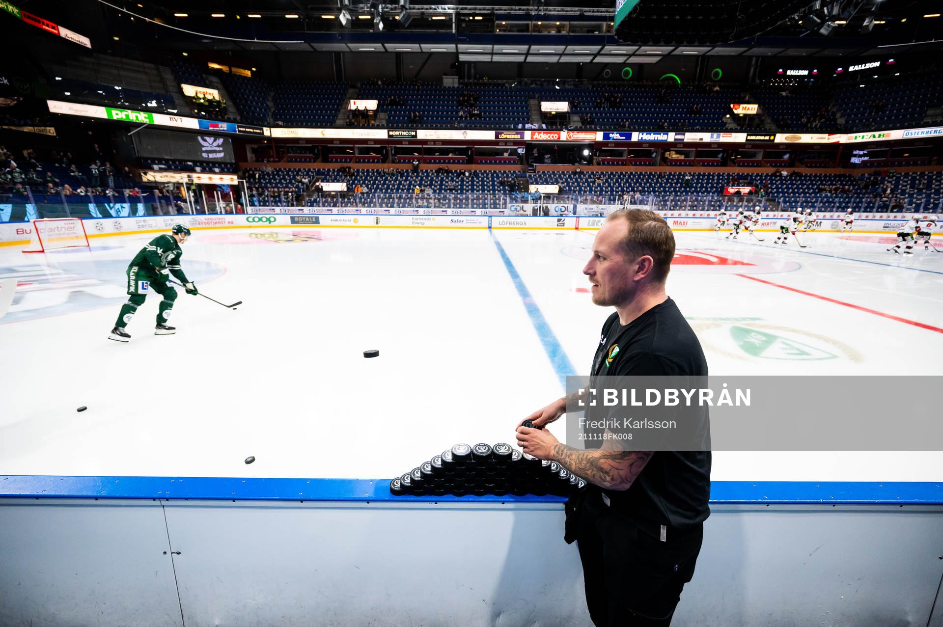 Färjestads materialförvaltare Arto Mäntymäki