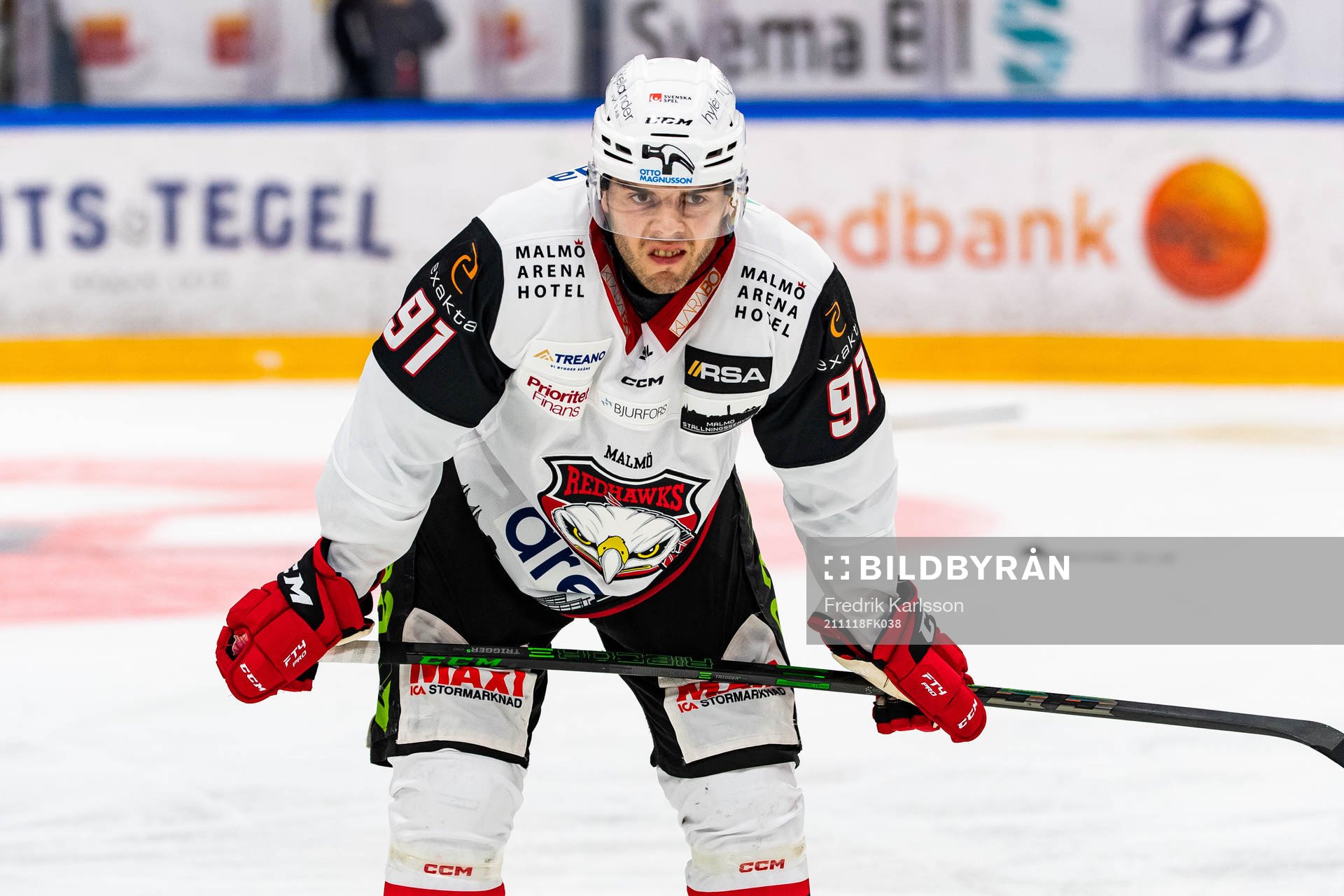 Malmö Redhawks Magnus Pääjärvi deppar