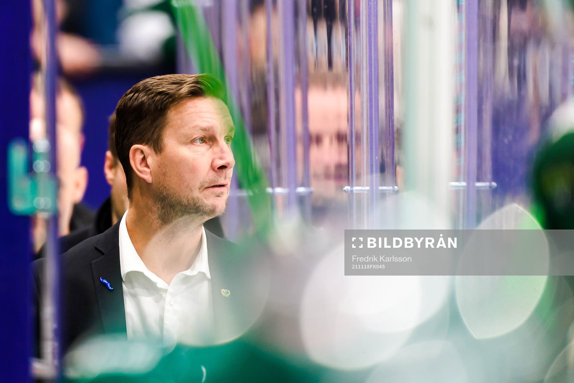 Färjestads tränare Johan Pennerborn