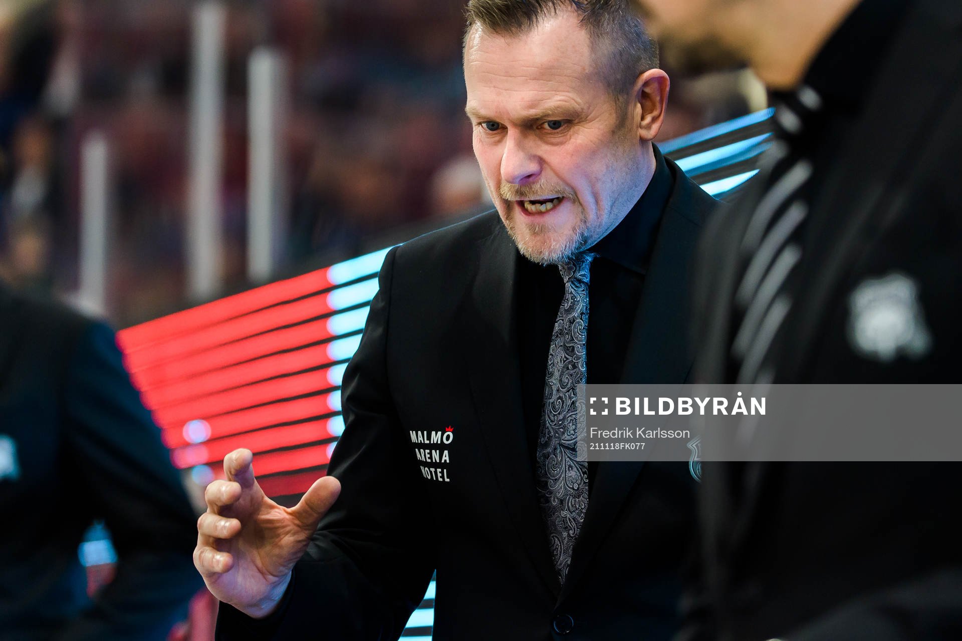 Malmö Redhawks tränare Joakim Fagervall