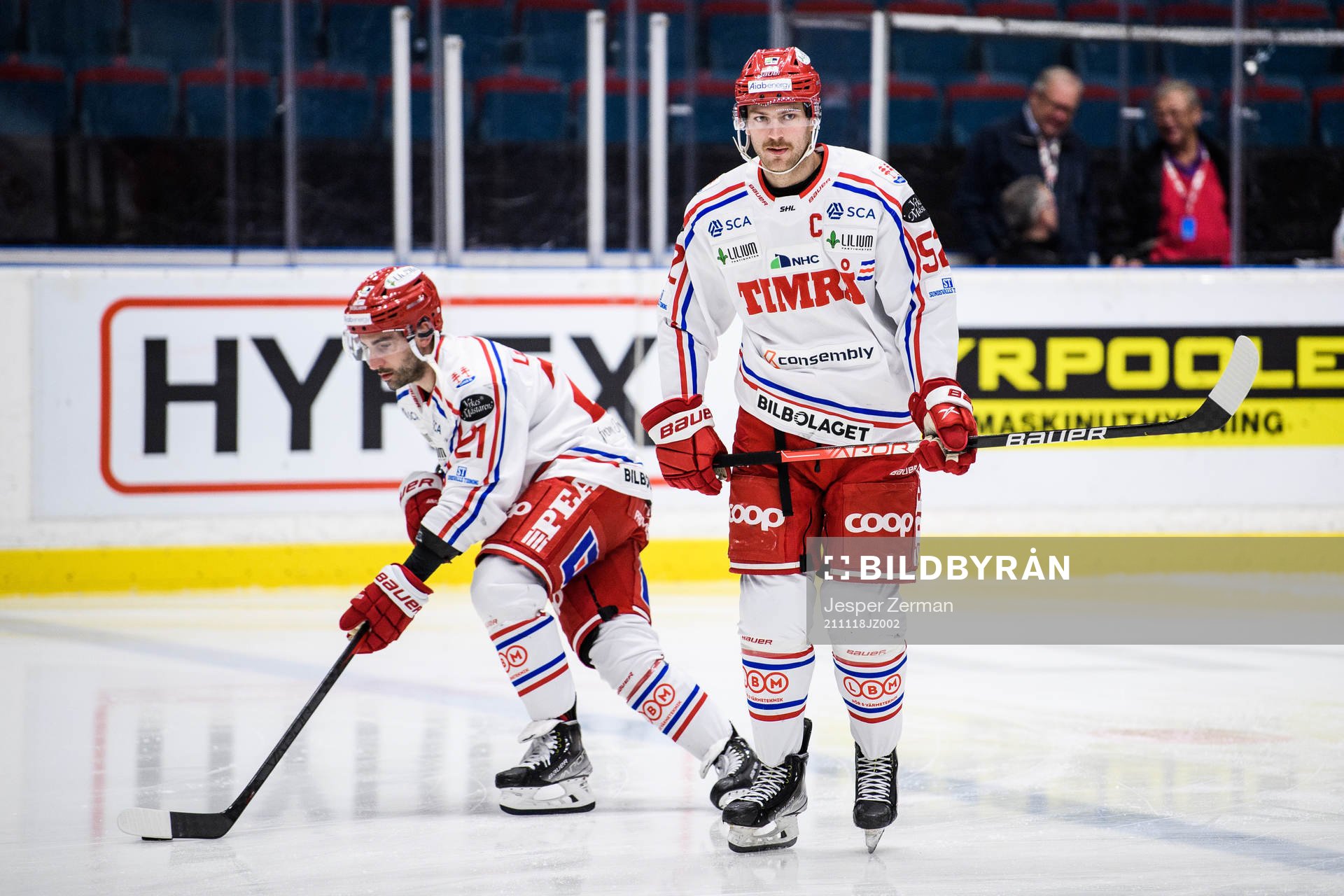 Timrås Joey LaLeggia och Christopher Liljewall