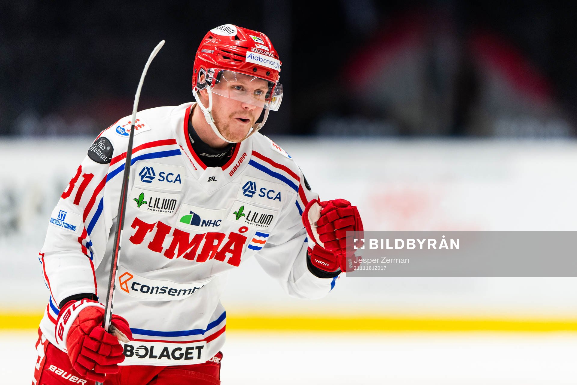 Timrås Jens Lööke jublar
