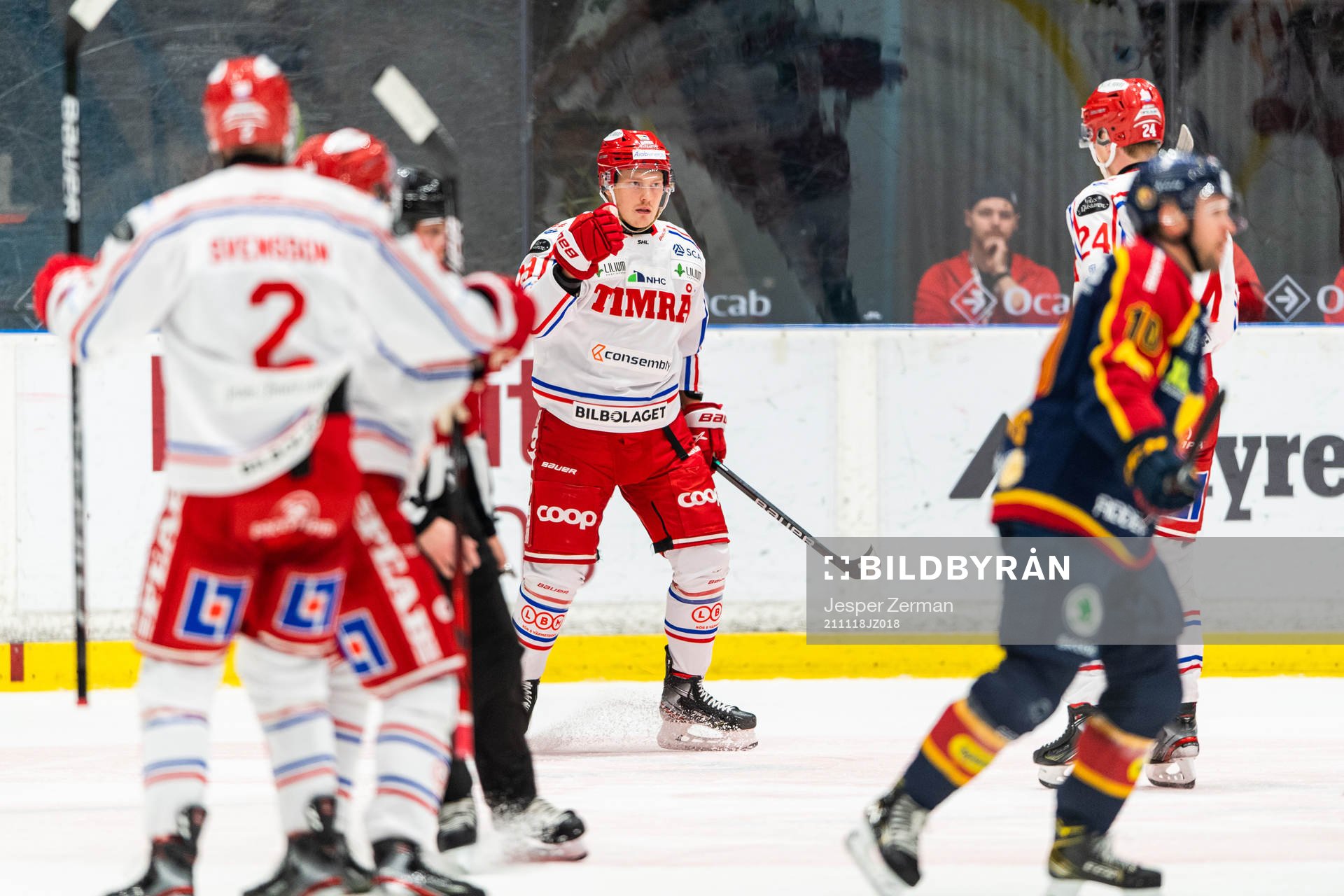 Timrås Erik Andersson jublar