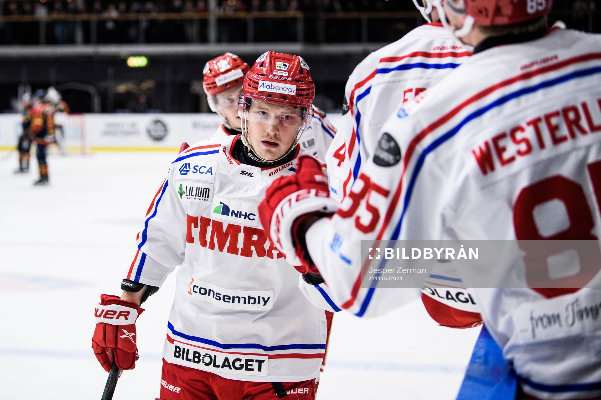 Timrås Erik Andersson jublar