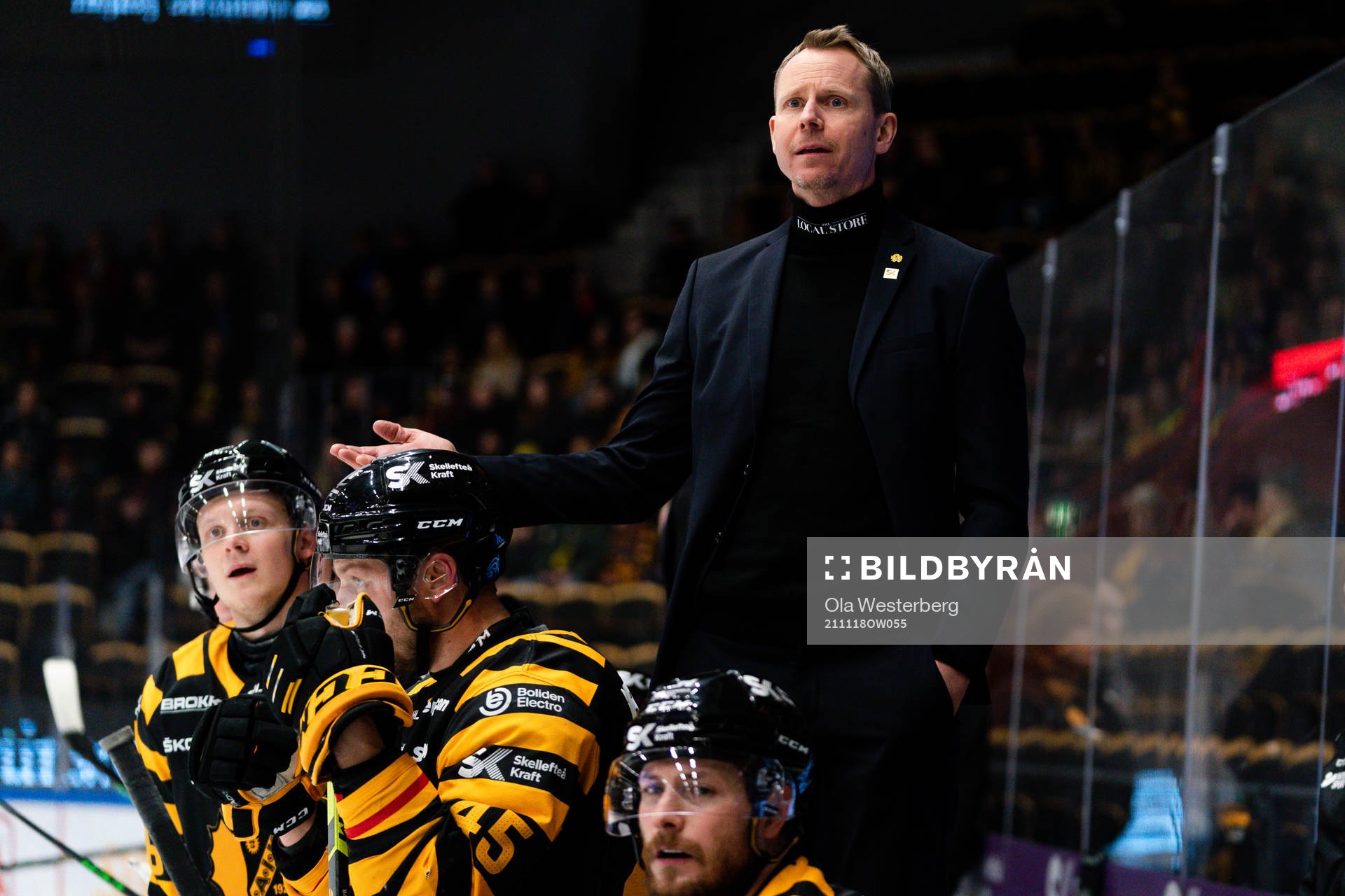 Skellefteås tränare Robert Ohlsson