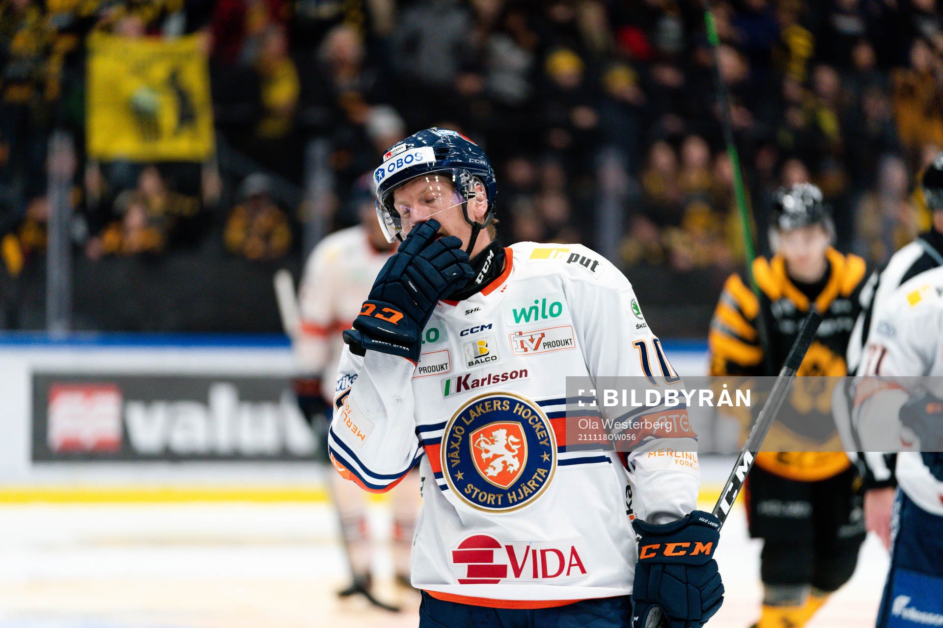 Växjös Richard Gynge  deppar