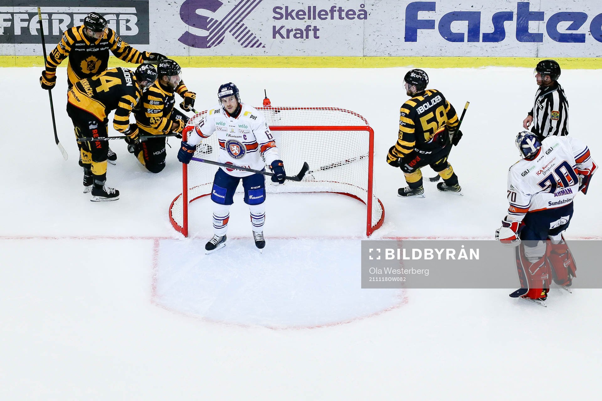 Skellefteås Oscar Möller  gör 5-3
