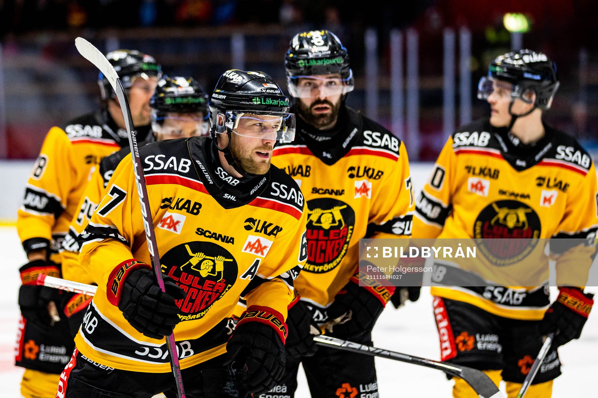 Luleås Linus Omark jublar