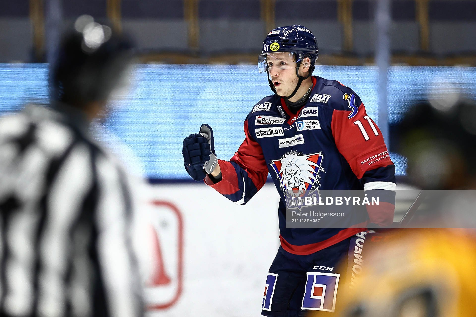 Linköpings Henrik Törnqvist jubel