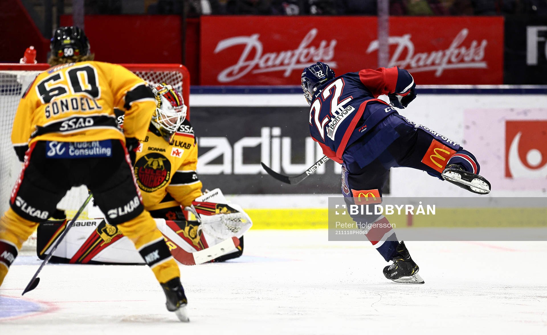 Linköpings Vilmos Gallo gör mål 2-0