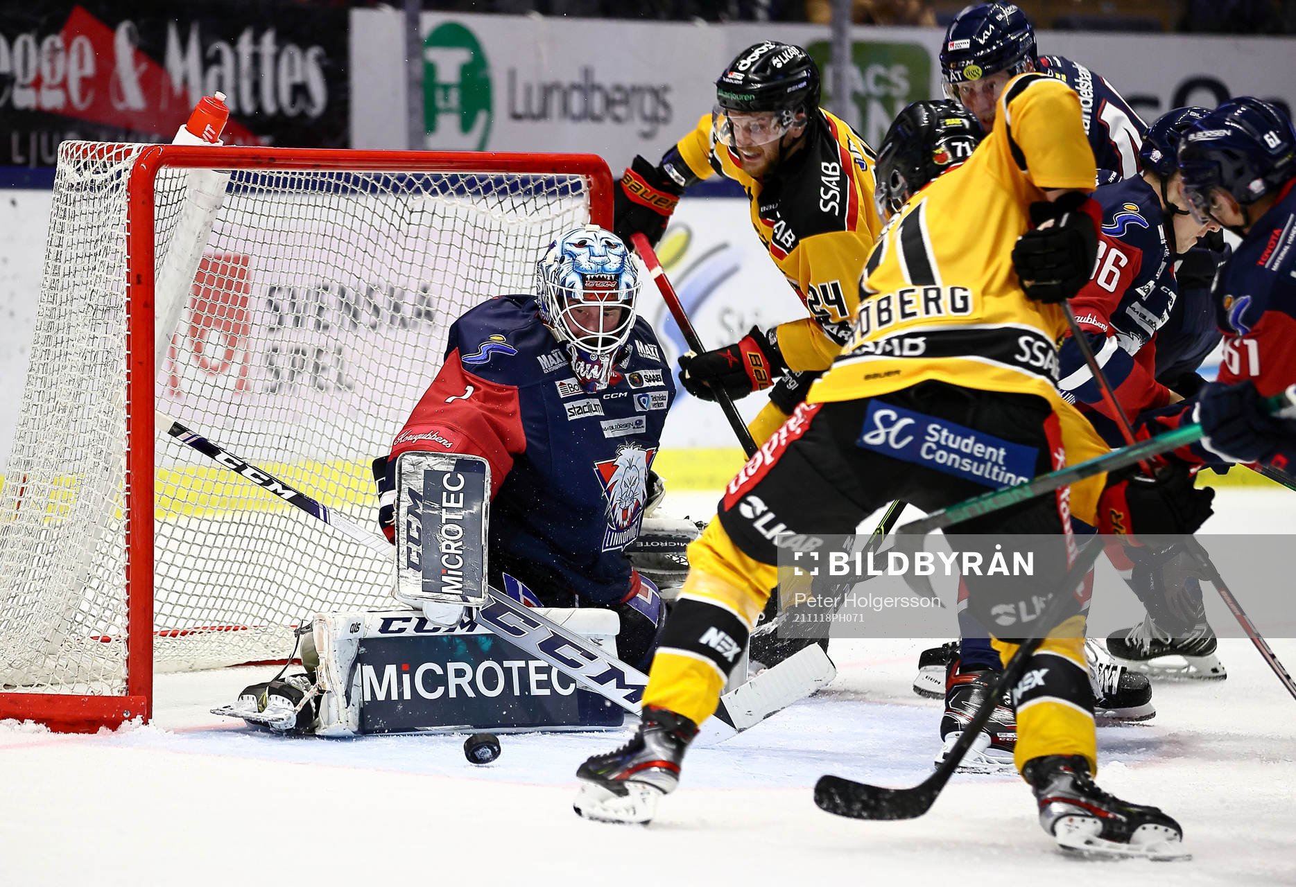 Linköpings målvakt David Rautio