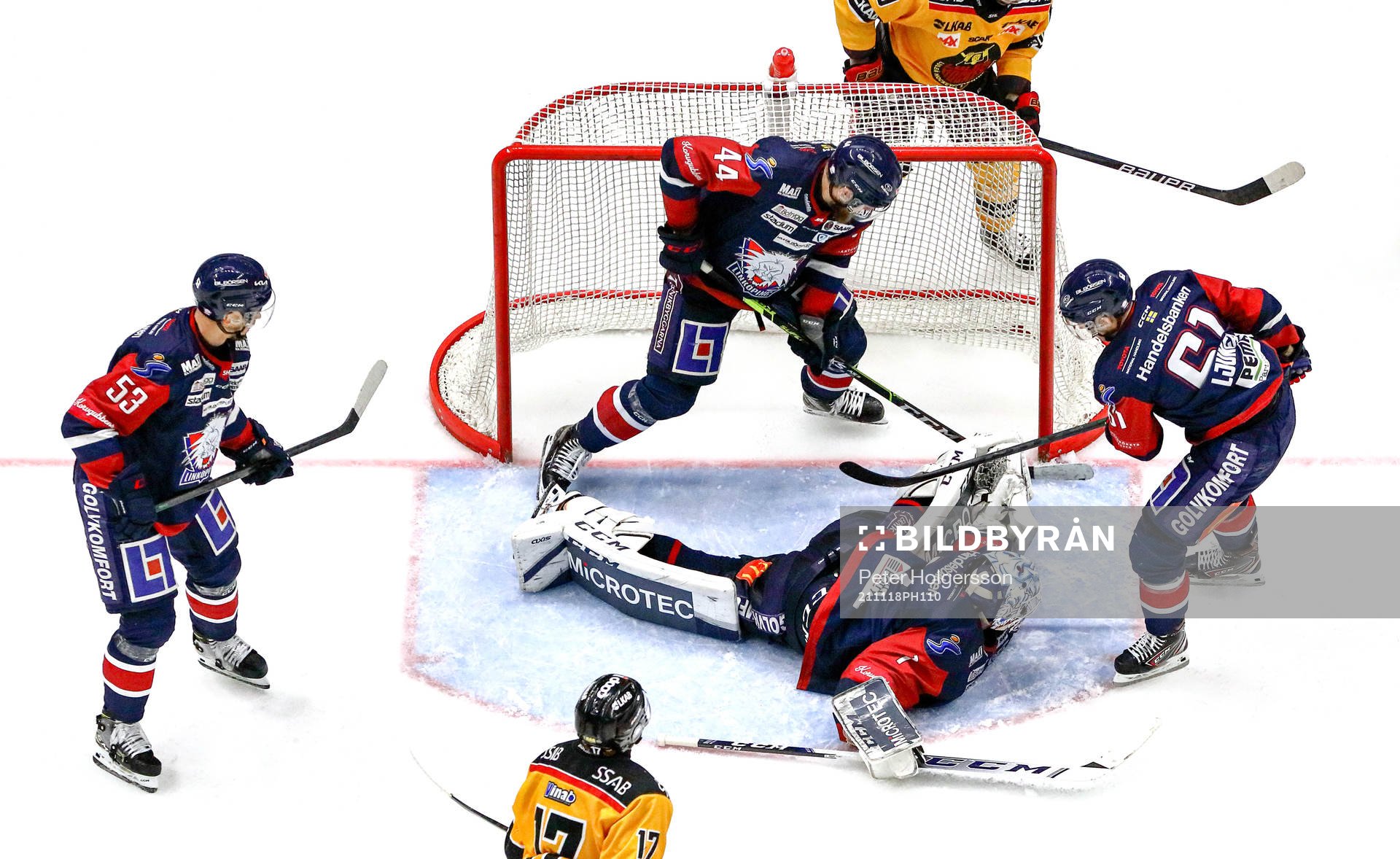 under ishockeymatchen i SHL mellan Linköping och Luleå