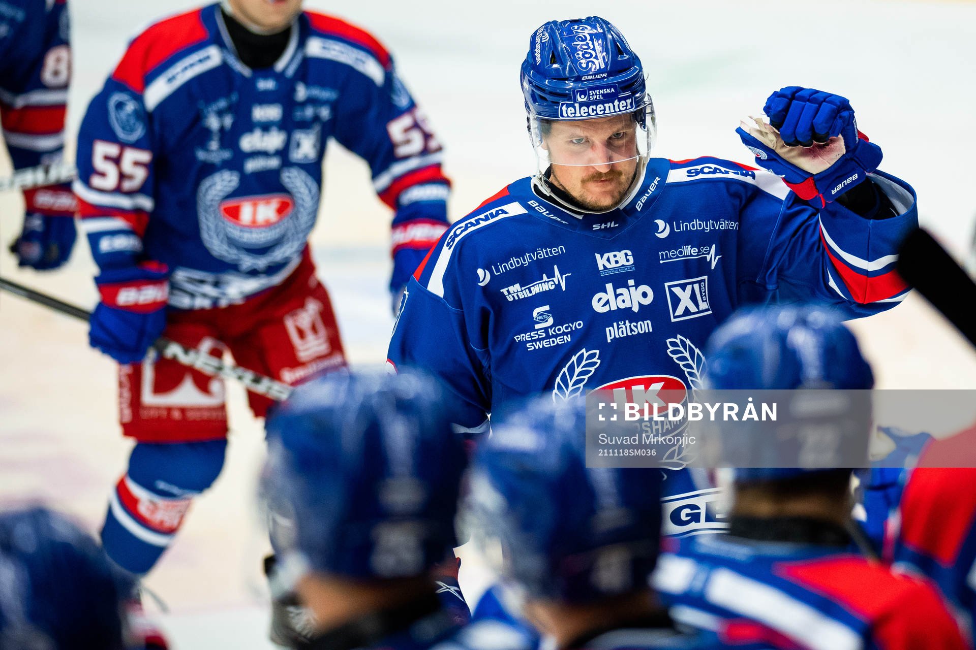 Oskarshamns Patrik Karlkvist jublar