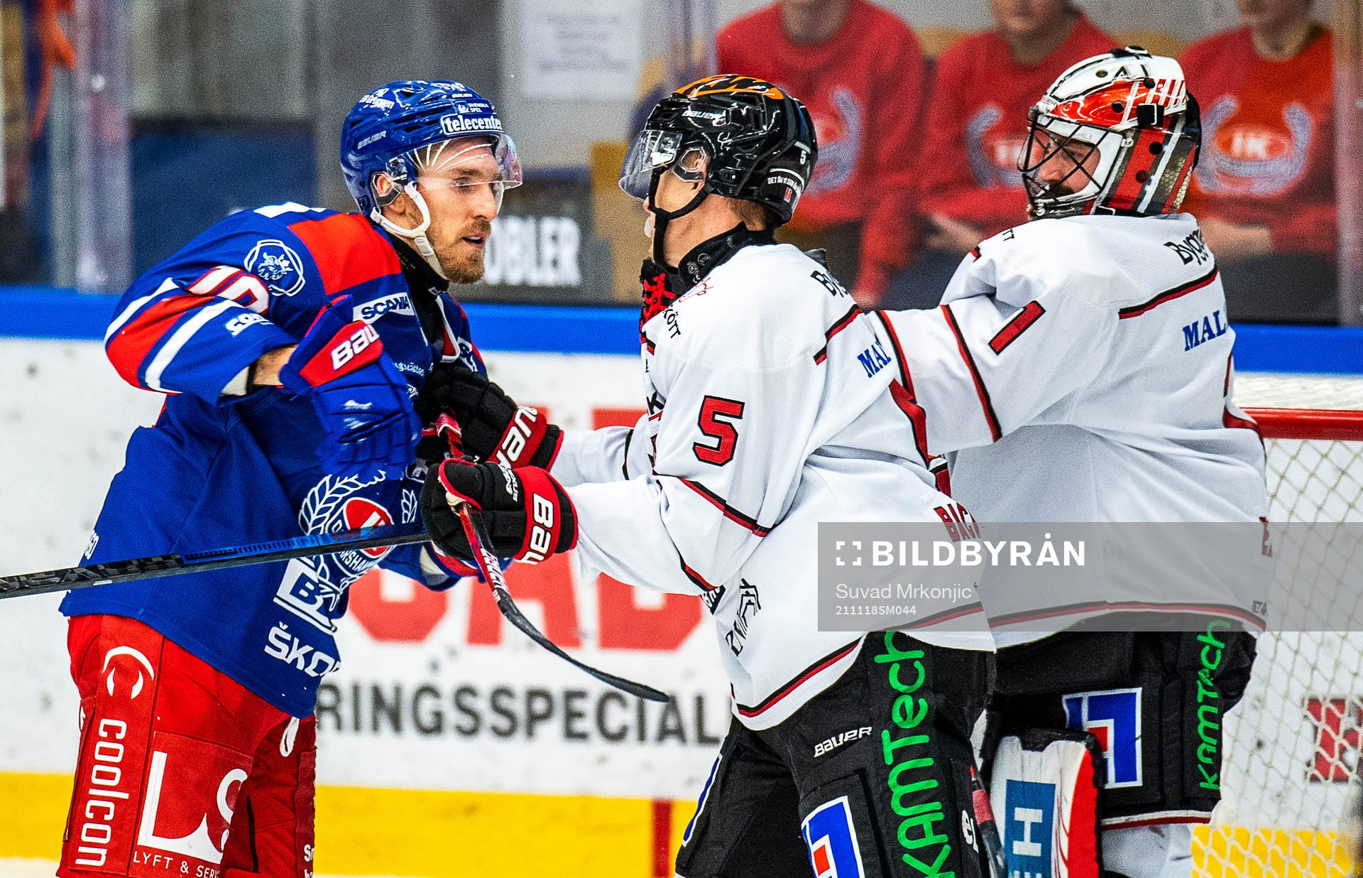 Oskarshamns Dale Weise och Örebros Gustav Backström samt
