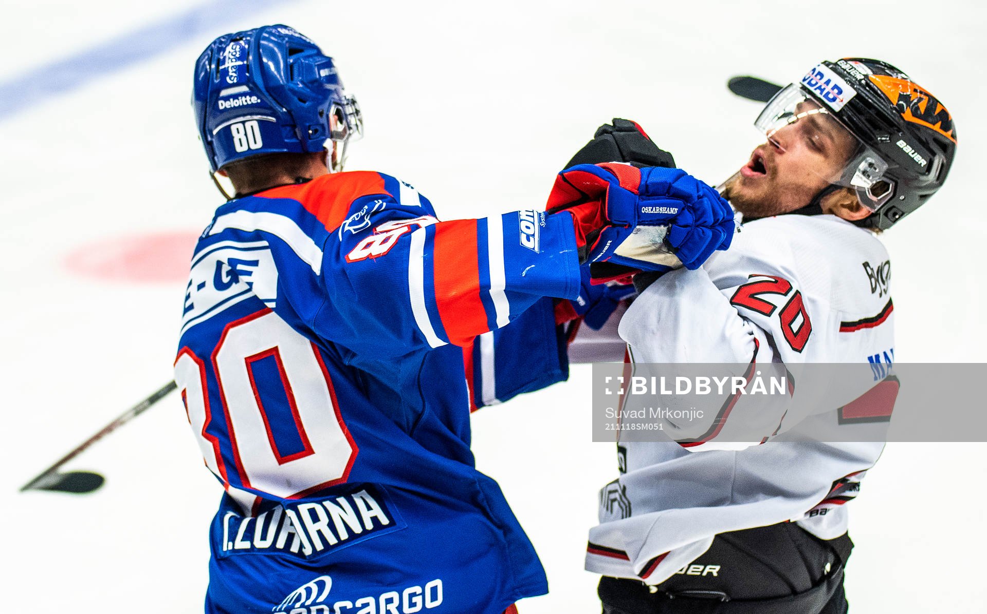 Oskarshamns Tomas Zohorna och Örebros Miikka Salomäki