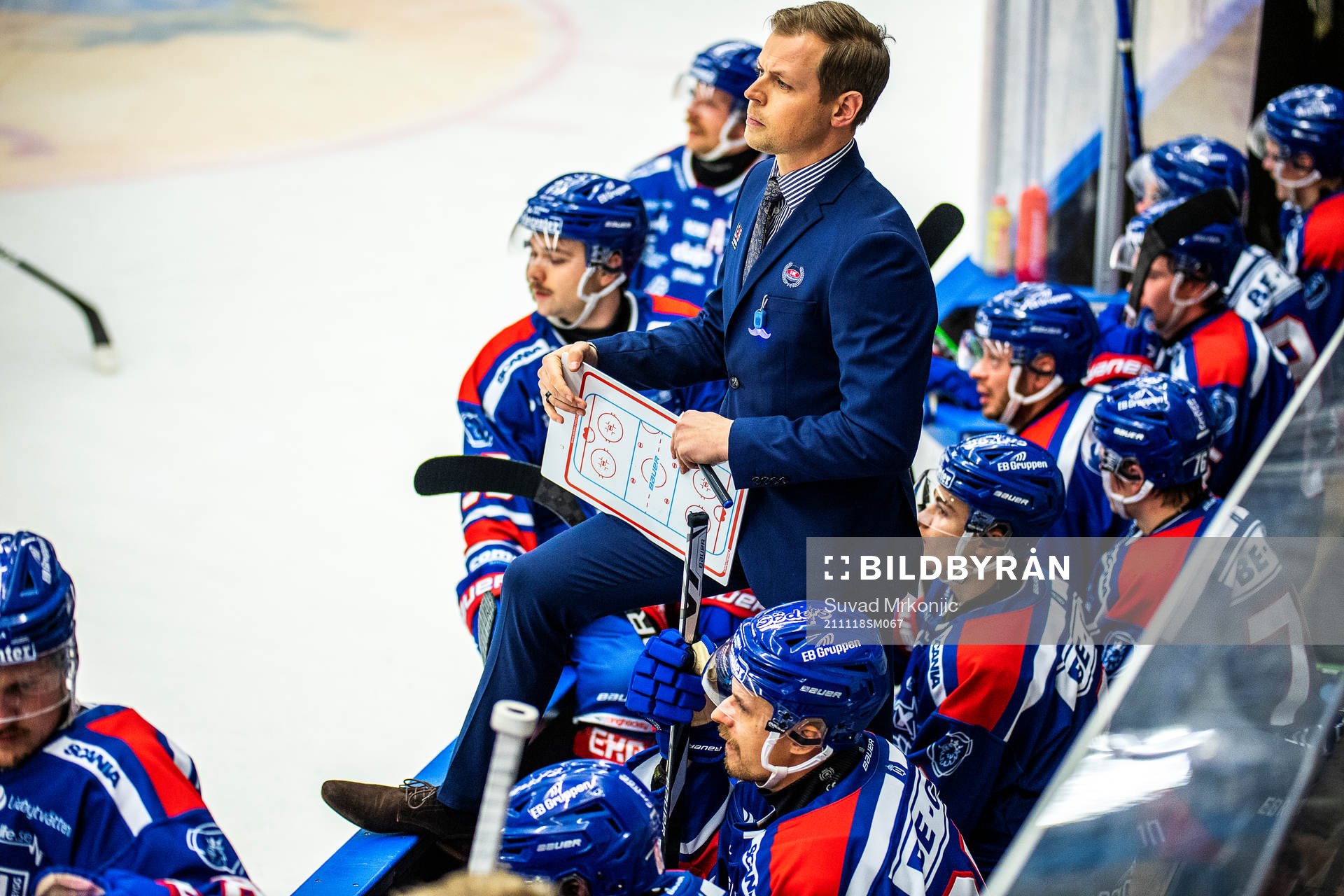 Oskarshamns tränare Martin Filander