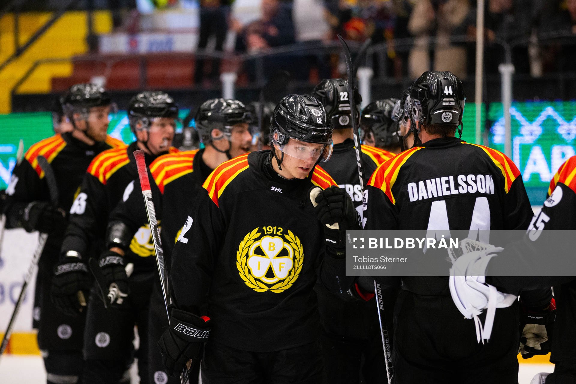 Brynäs Tom Hedberg jublar