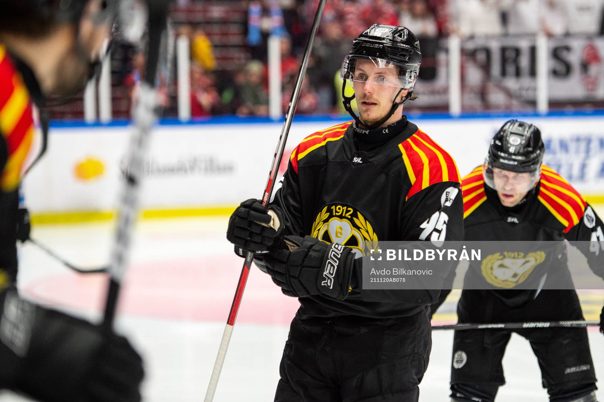 Brynäs Nick Olesen jublar