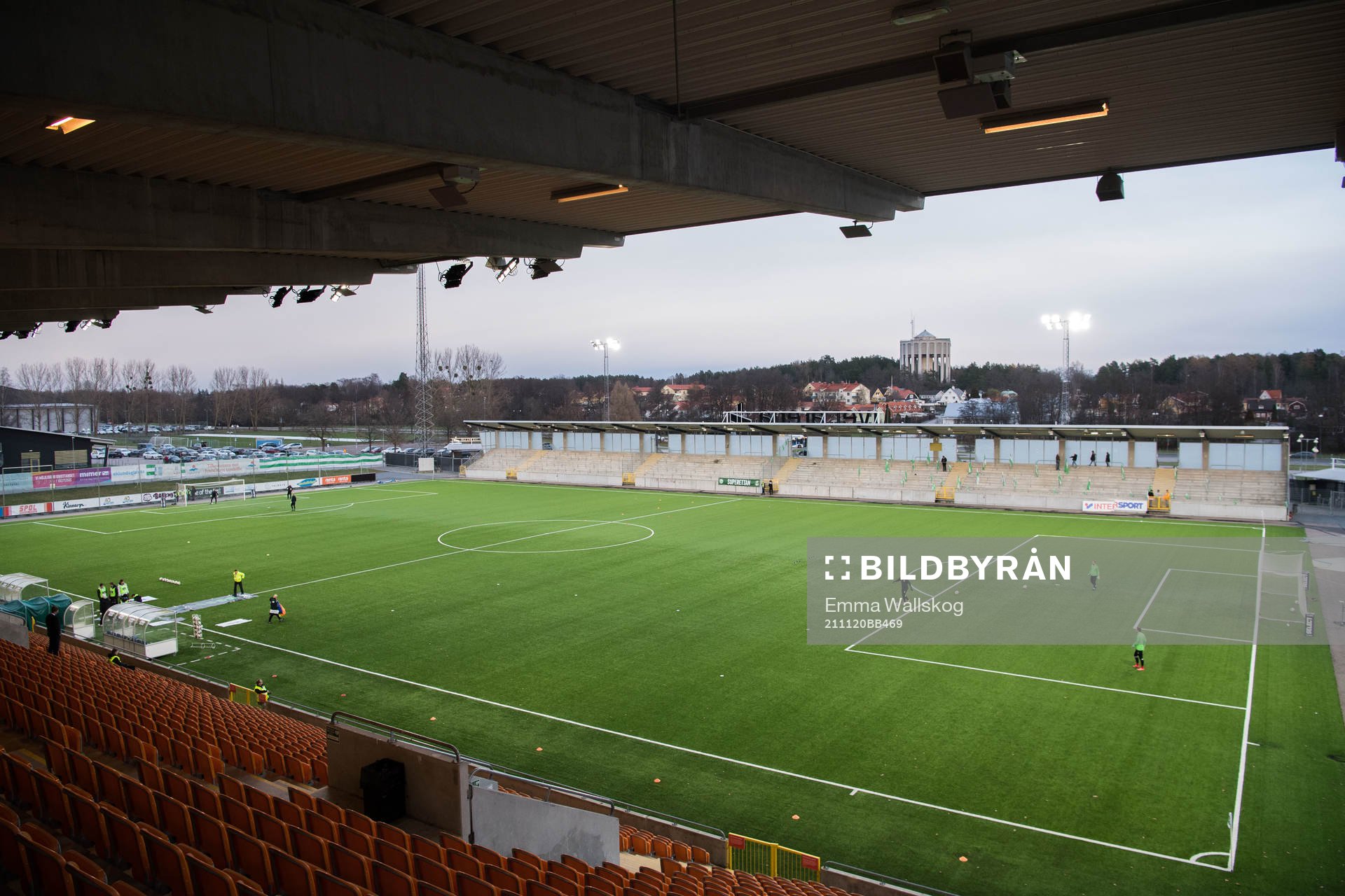 Vy över Iver Arena