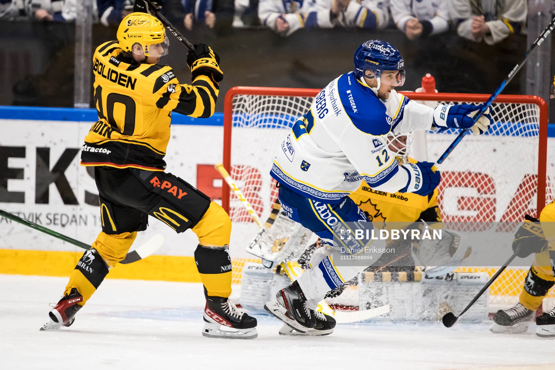 Leksands Fredrik Forsberg och Skellefteås Jacob Sundin