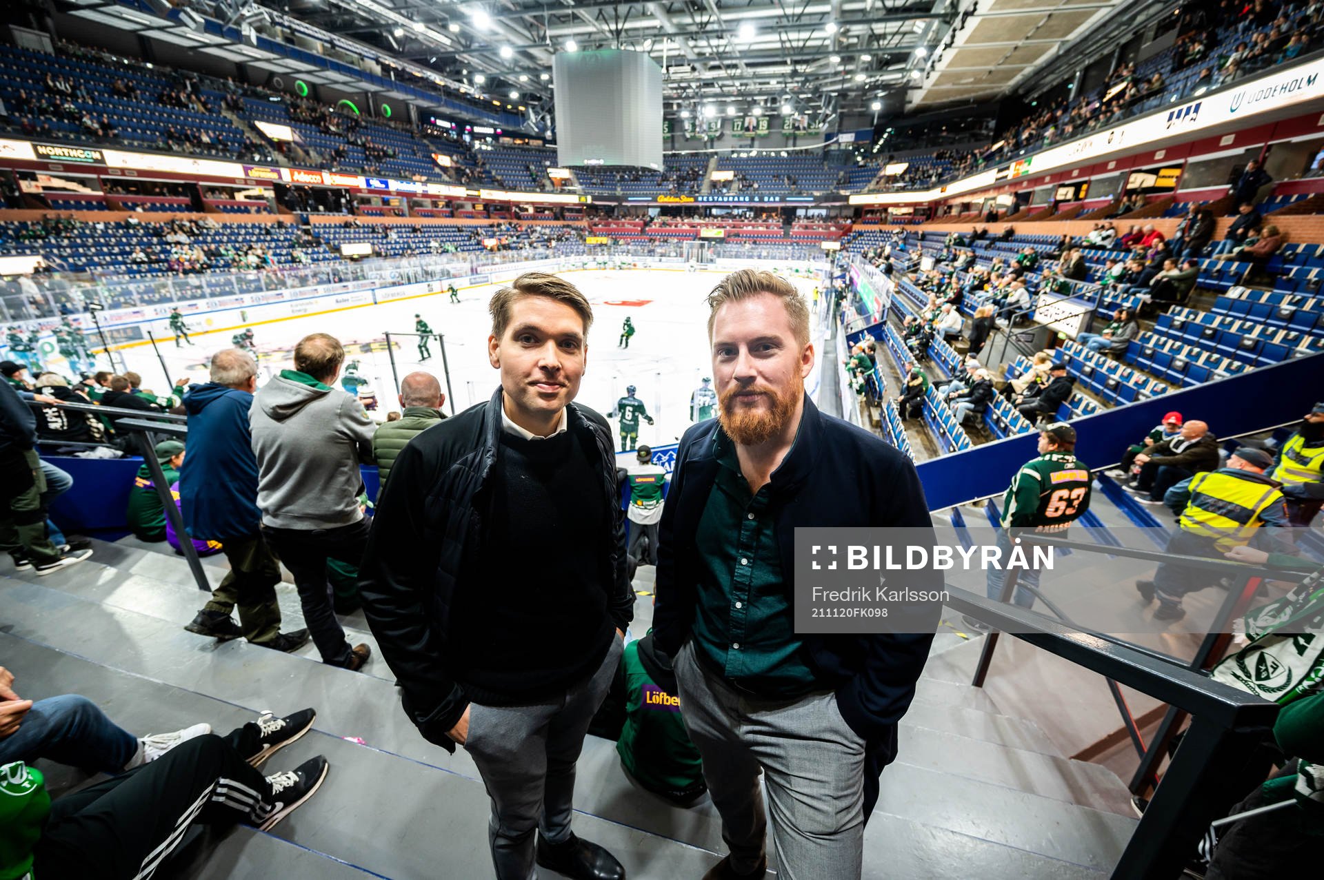 Oscar Burlin och Adam Ståhl