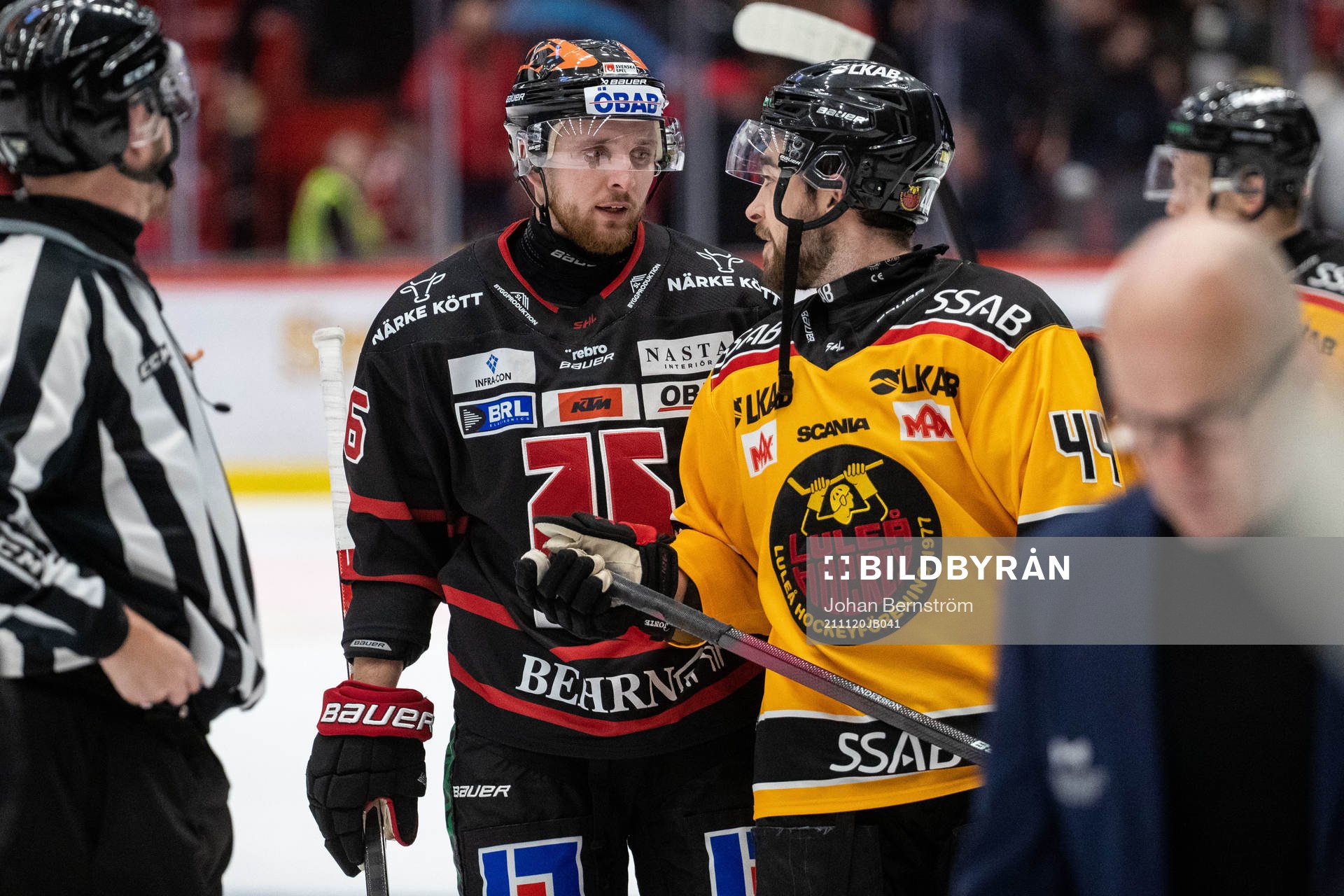 Örebros Robin Kovacs och Luleås Jonathan Andersson