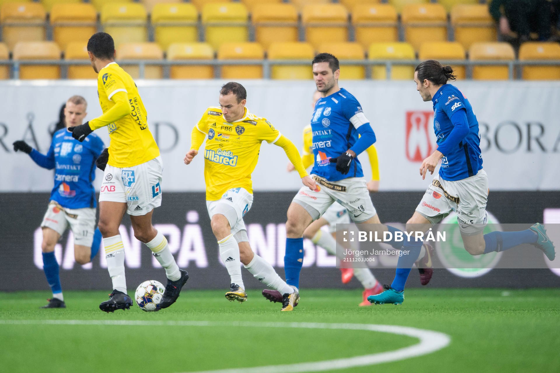 Falkenbergs Anton Wede och Norrbys Ivo Dominik Pekalski