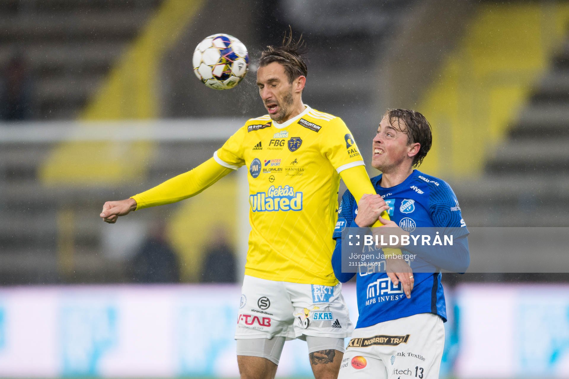 Falkenbergs Tobias Karlsson och Norrbys Robin Strömberg