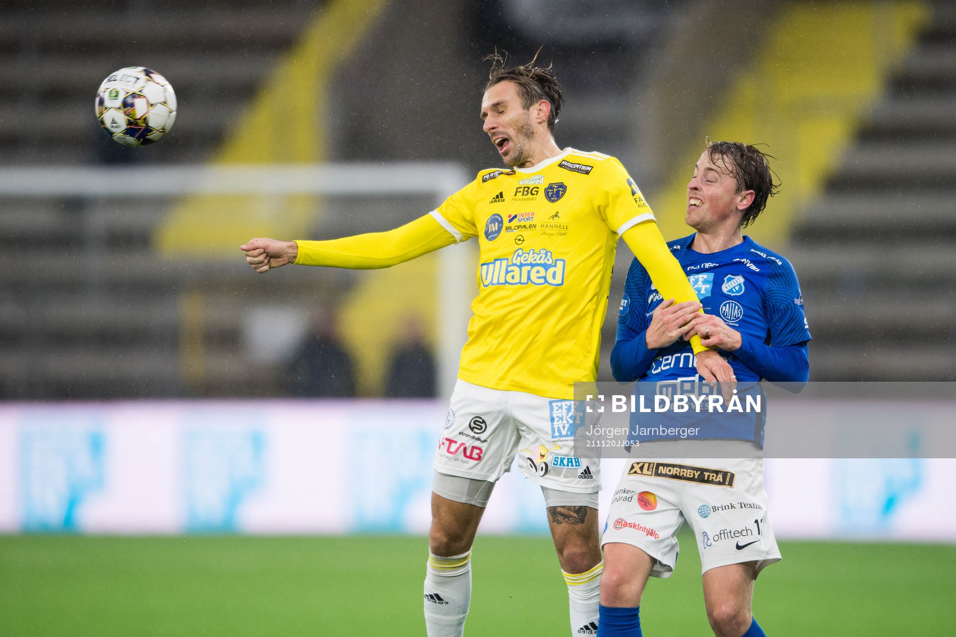 Falkenbergs Tobias Karlsson och Norrbys Robin Strömberg