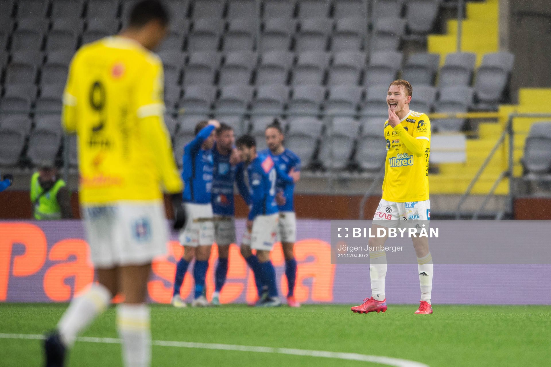Falkenbergs Linus Borgström deppar