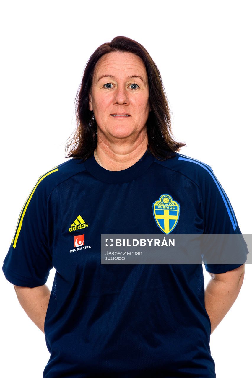 Tränare Annelie Norén i F15-landslaget