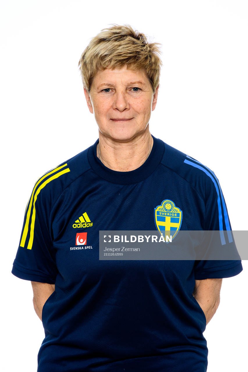 Målvaktstränare Elisabeth Leidinge i F15-landslaget