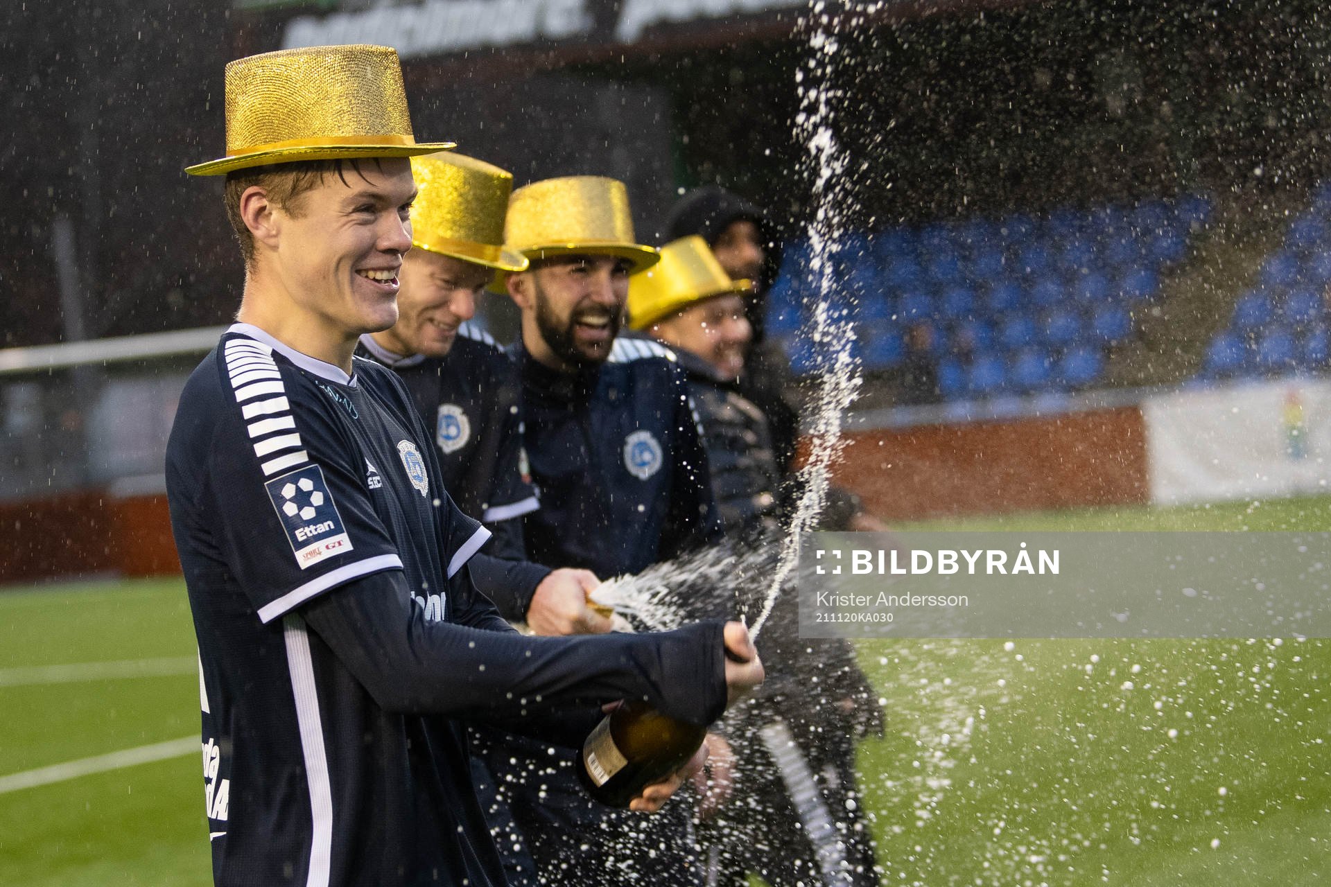 Utsiktens spelare jublar