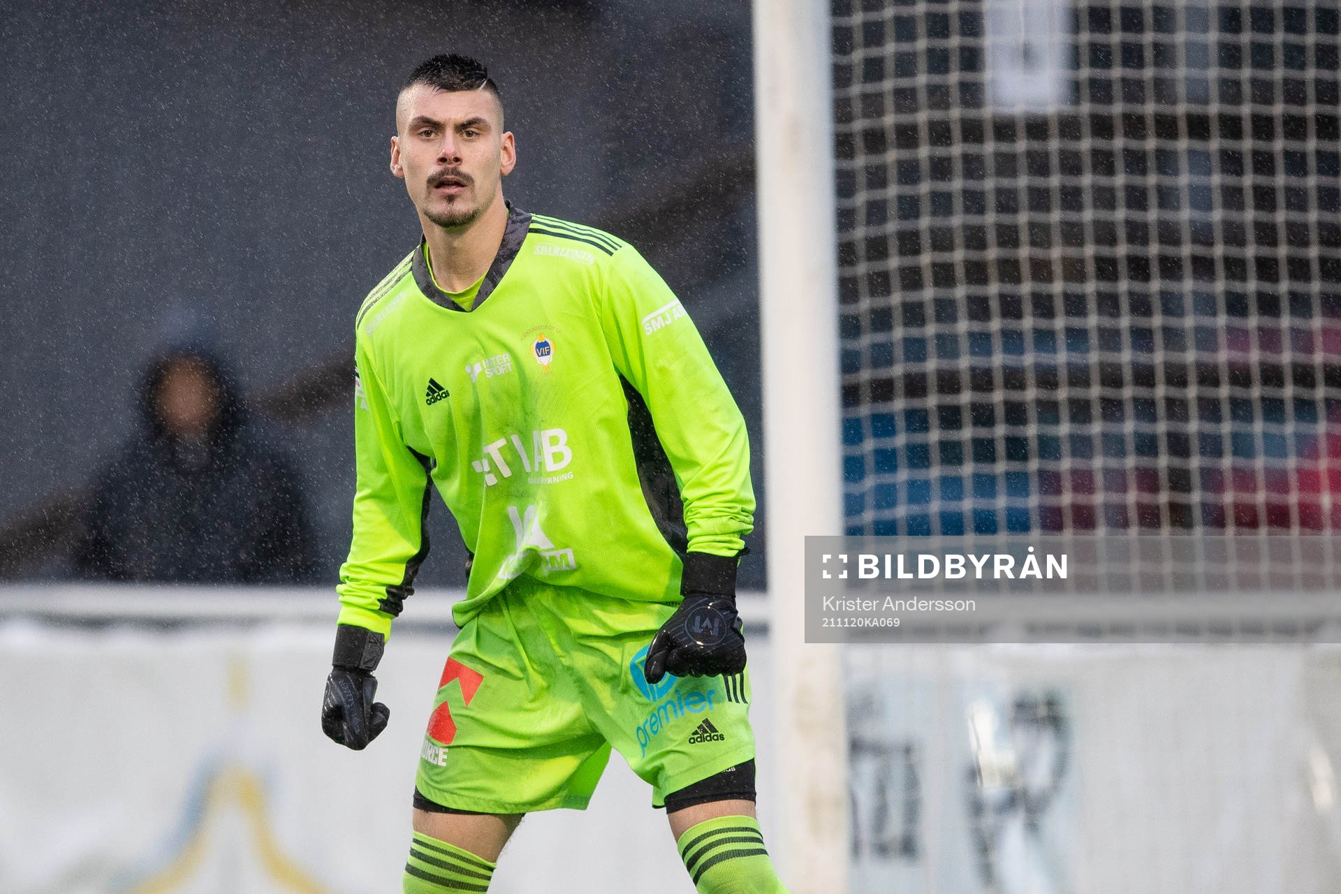 Vänersborgs målvakt Sebastian Ekholm