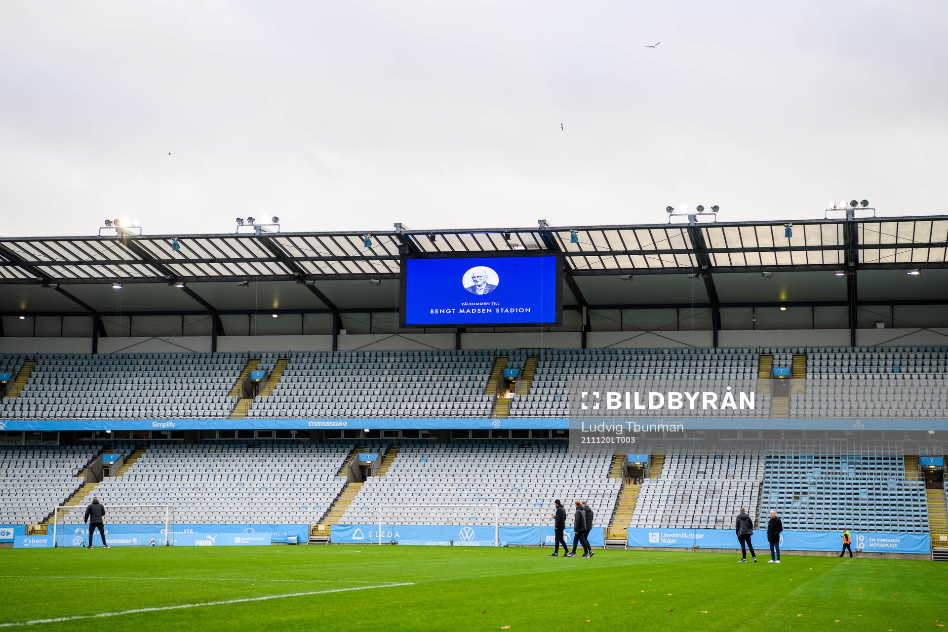 Eleda Stadion tillfälligt omdöpt till Bengt Madsen
