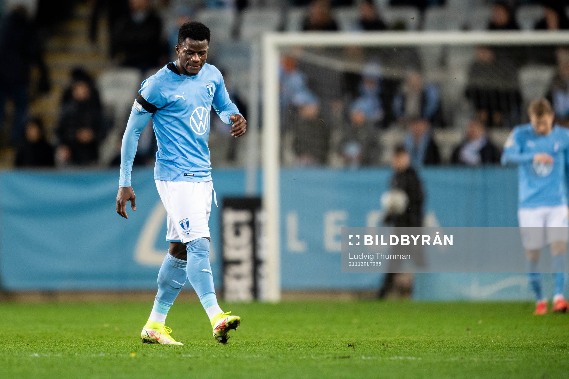 Malmö FFs Malik Abubakari deppar
