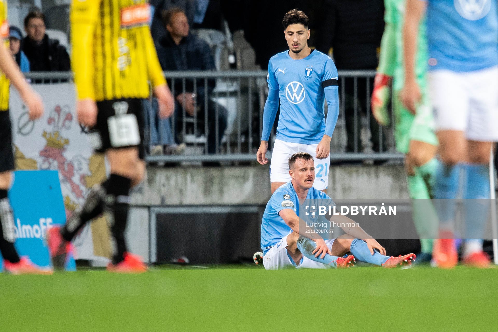 Malmös Eric Larsson deppar