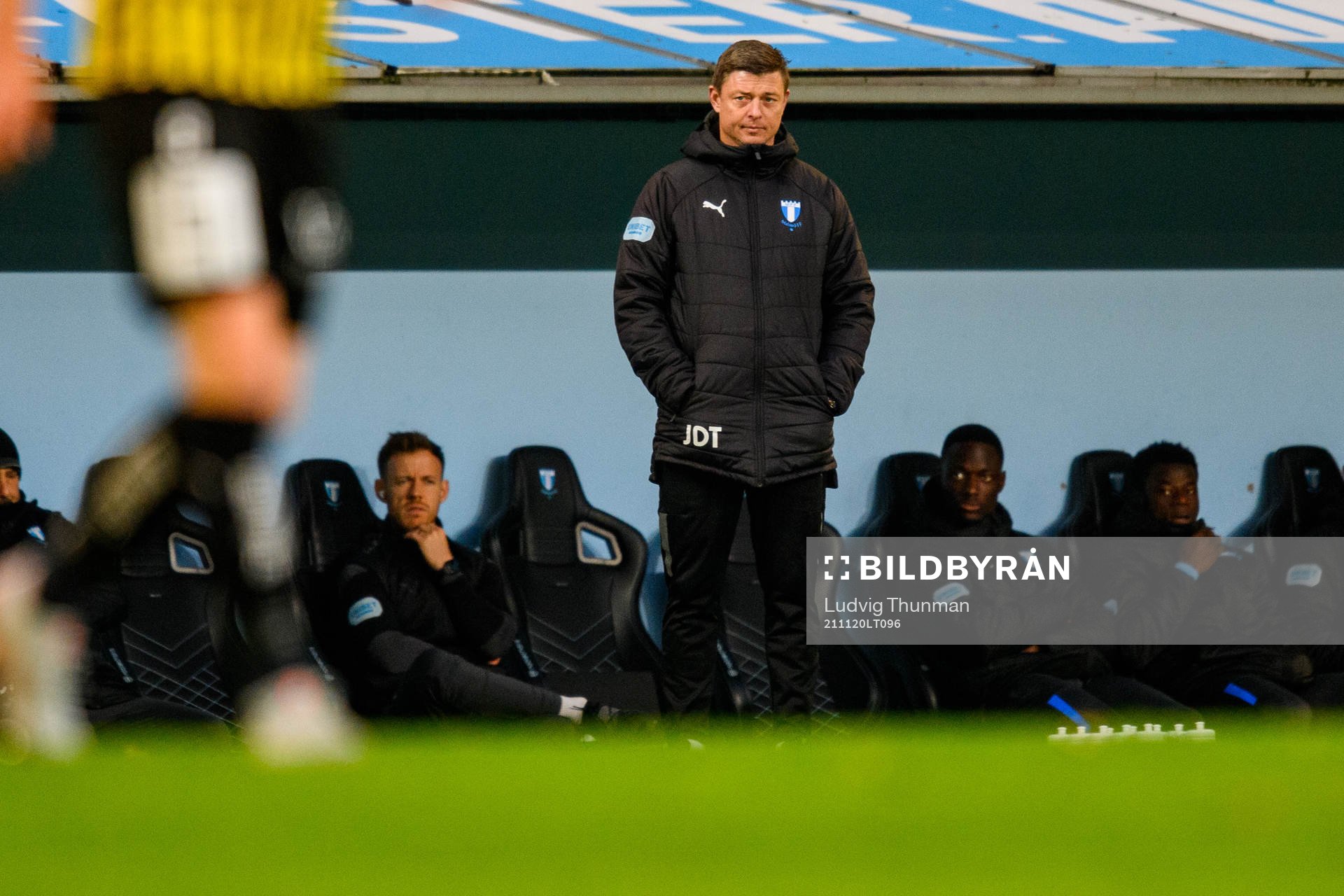 Malmö FFs huvudtränare Jon Dahl Tomasson