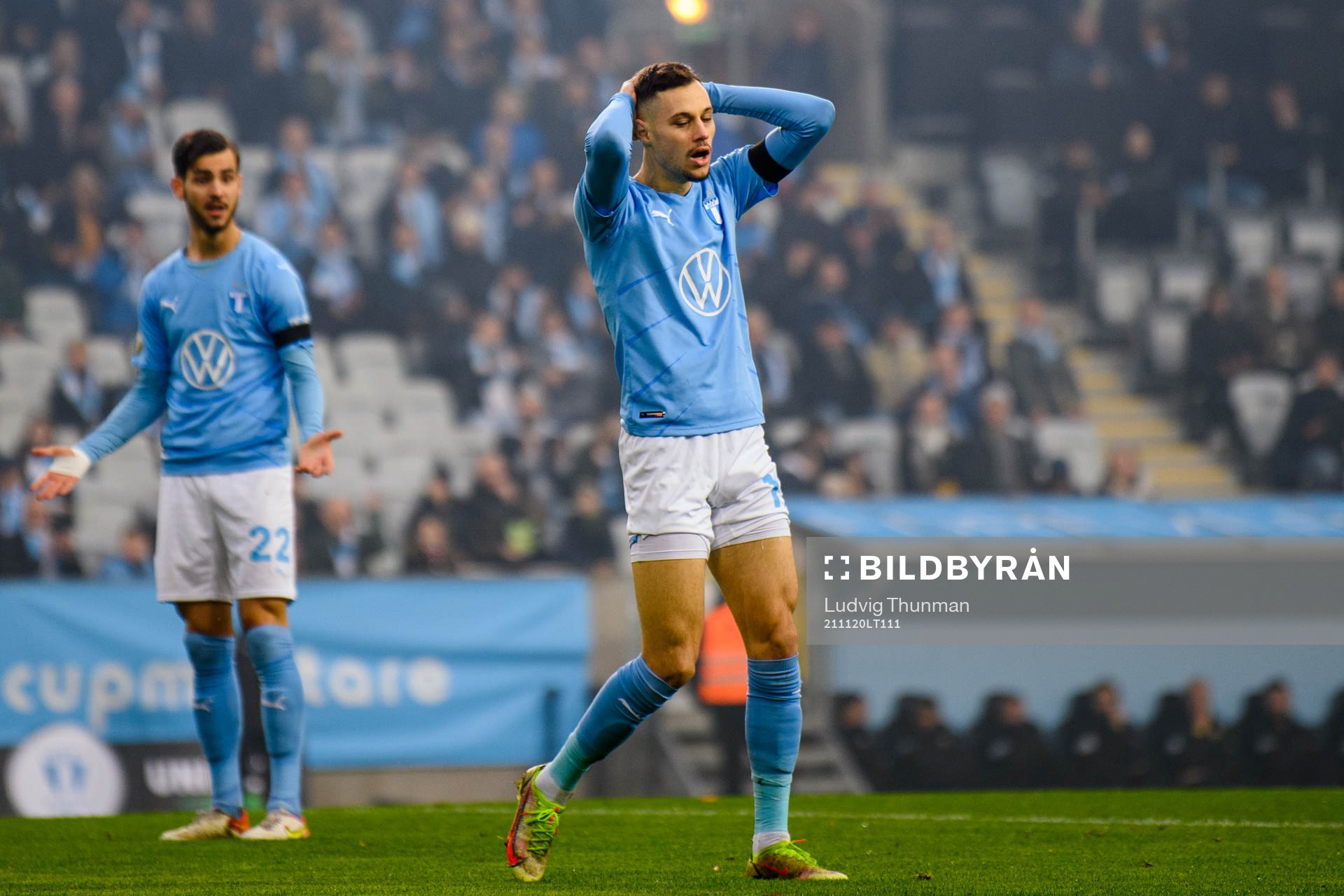 Malmö FFs Veljko Birmancevic deppar