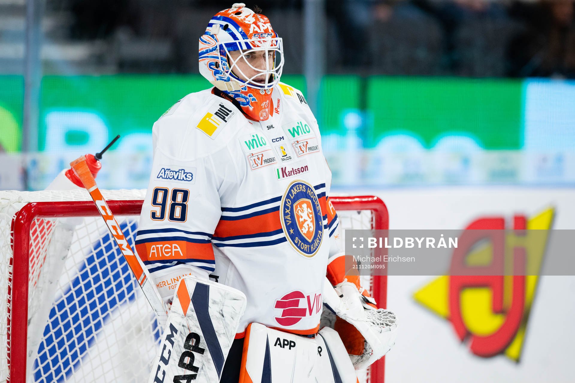 Växjös målvakt Janis Kalnins