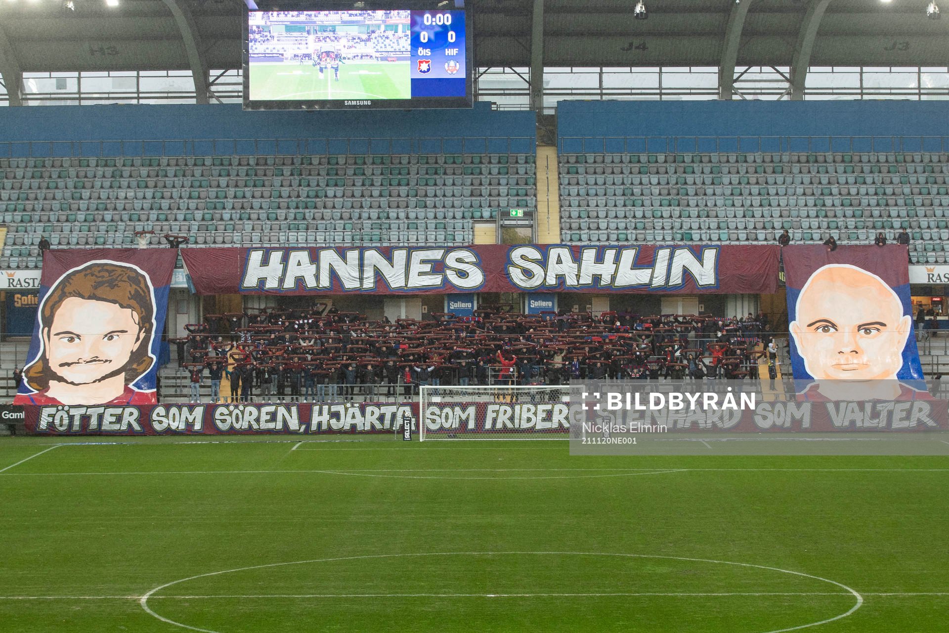 Örgrytes Hannes Sahlin hyllas